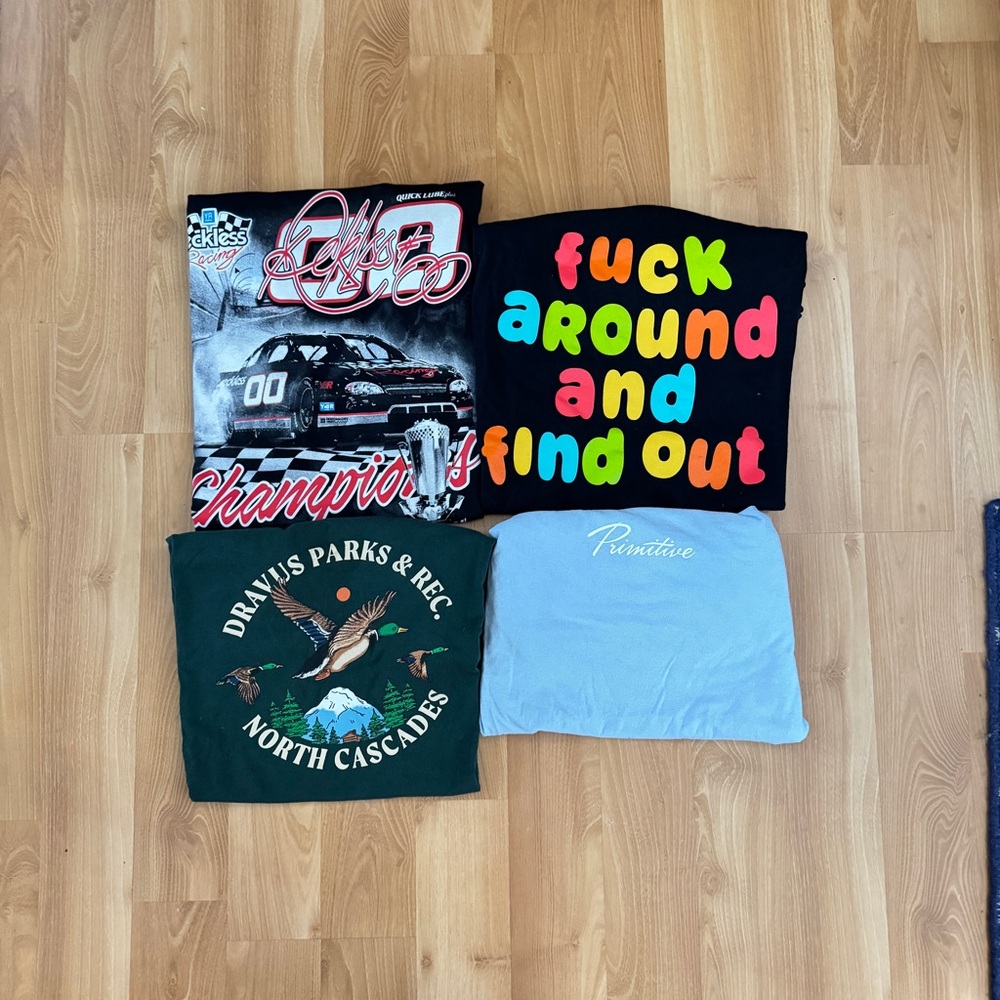 Graphic T-Shirt Bundle - Multicolor